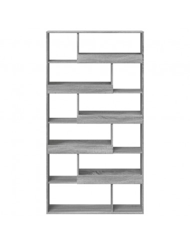 Libreria Grigio Sonoma 100x33x187,5 cm in Truciolato