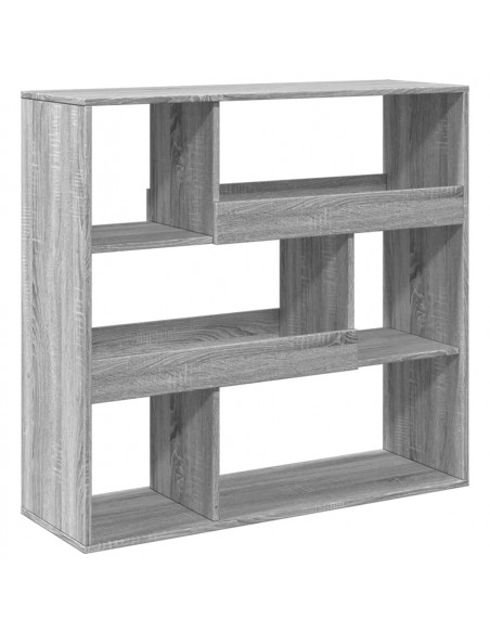 Libreria Grigio Sonoma 100x33x94,5 cm in Truciolato