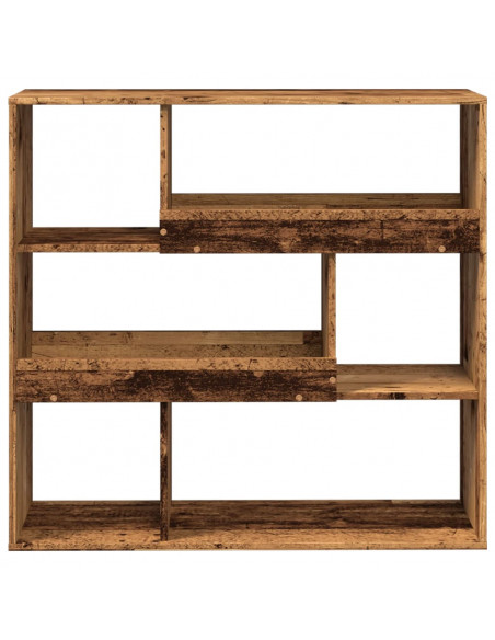 Divisorio Legno Antico 100x33x94,5 cm in Truciolato
