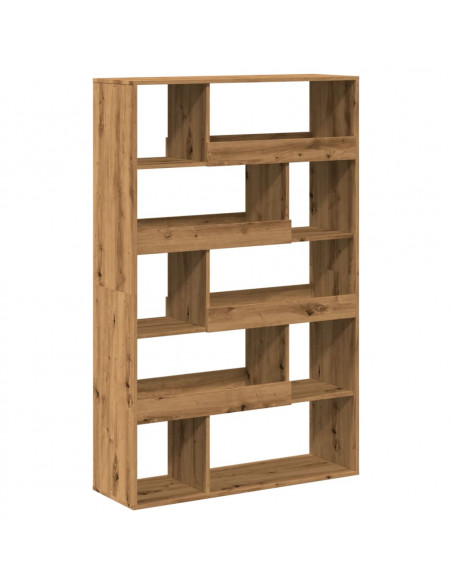 Libreria Rovere Artigianale 100x33x156,5 cm in Truciolato