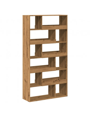 Libreria Rovere Artigianale 100x33x187,5 cm in Truciolato