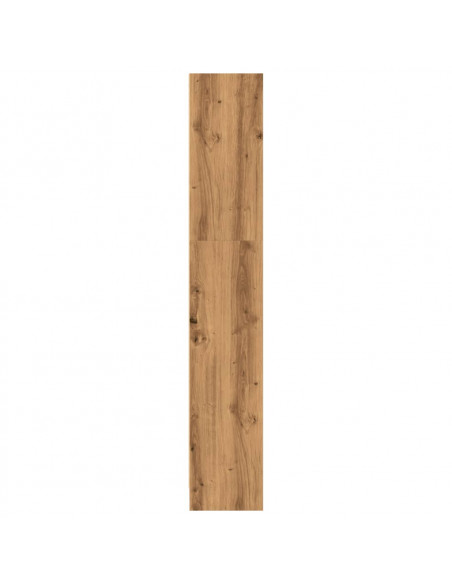 Libreria Rovere Artigianale 80x24x143 cm in Legno Multistrato