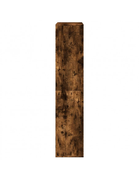Libreria Rovere Fumo 100x33x156,5 cm in Truciolato