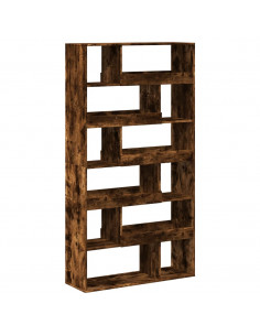 Libreria Rovere Fumo 100x33x187,5 cm in Truciolato 2