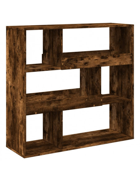 Libreria Rovere Fumo 100x33x94,5 cm in Truciolato