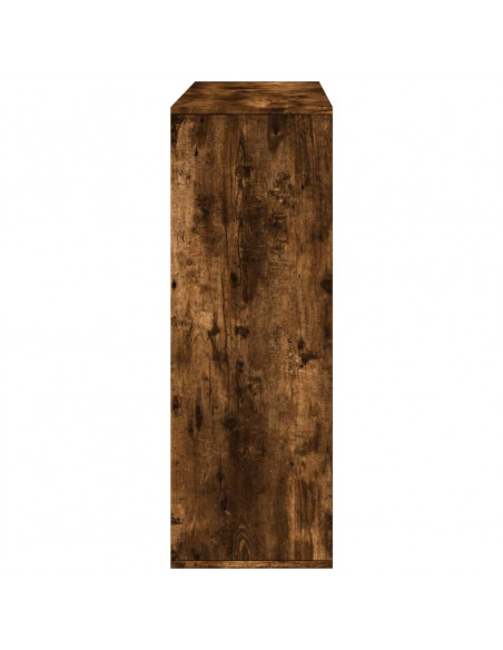 Libreria Rovere Fumo 100x33x94,5 cm in Truciolato