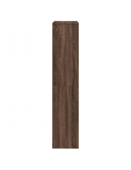 Libreria Rovere Marrone 100x33x156,5 cm in Truciolato