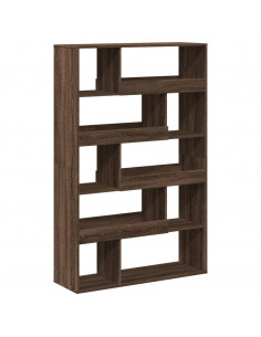 Libreria Rovere Marrone 100x33x156,5 cm in Truciolato 2