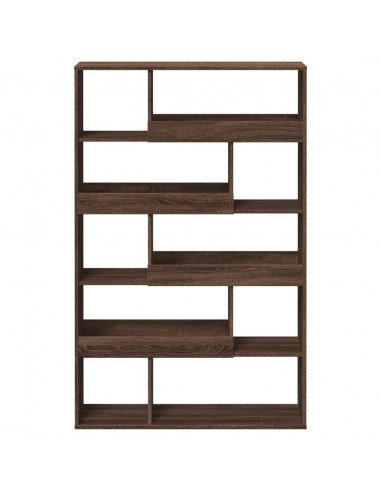 Libreria Rovere Marrone 100x33x156,5 cm in Truciolato