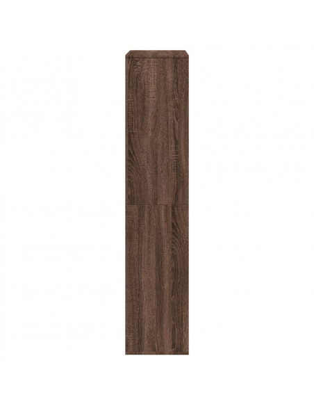 Libreria Rovere Marrone 100x33x156,5 cm in Truciolato