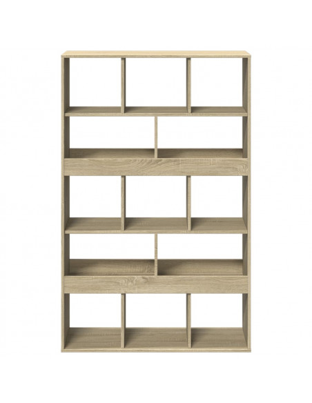 Libreria Rovere Sonoma 100x33x156,5 cm in Truciolato