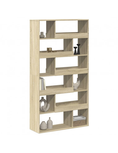 Libreria Rovere Sonoma 100x33x187,5 cm in Truciolato