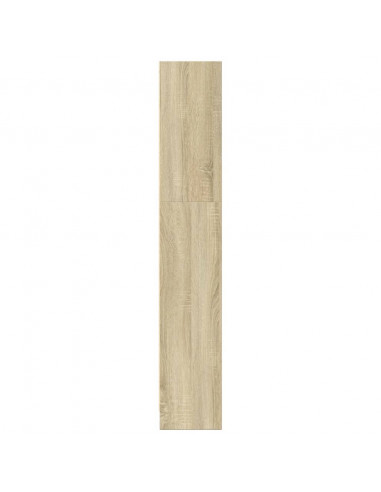 Libreria Rovere Sonoma 80x24x143 cm in Legno Multistrato