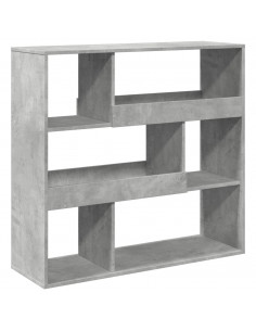 Libreria/Divisorio Grigio Cemento 100x33x94,5 cm 2