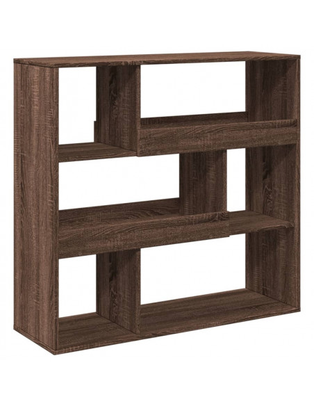 Libreria/Divisorio Rovere Marrone 100x33x94,5 cm
