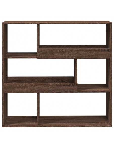 Libreria/Divisorio Rovere Marrone 100x33x94,5 cm