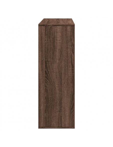 Libreria/Divisorio Rovere Marrone 100x33x94,5 cm
