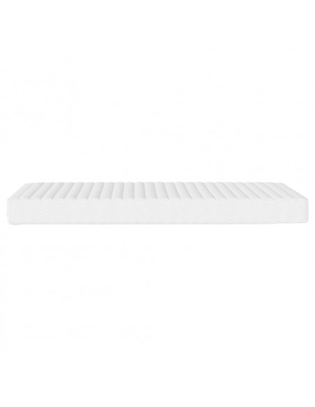 Materasso in Schiuma Bianco 120x220 cm Durezza H2 H3