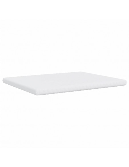 Materasso in Schiuma Bianco 160x220 cm 7 Zone Durezza 20 ILD