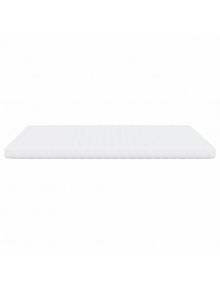Materasso in Schiuma Bianco 160x220 cm 7 Zone Durezza 20 ILD