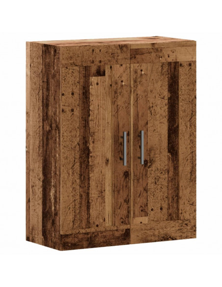 Mobile a Parete Legno Vecchio 69,5x34x90 cm in Truciolato