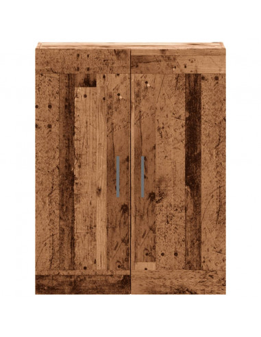 Mobile a Parete Legno Vecchio 69,5x34x90 cm in Truciolato