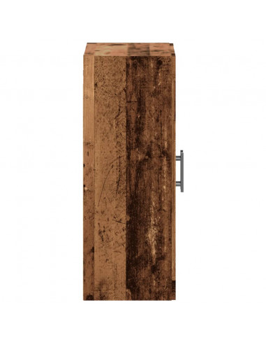Mobile a Parete Legno Vecchio 69,5x34x90 cm in Truciolato