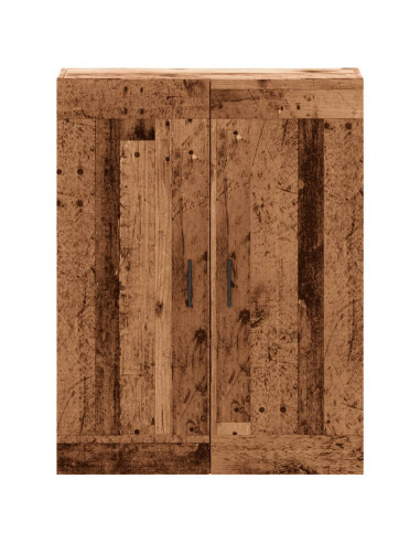 Mobile a Parete Legno Vecchio 69,5x34x90 cm in Truciolato