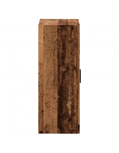 Mobile a Parete Legno Vecchio 69,5x34x90 cm in Truciolato