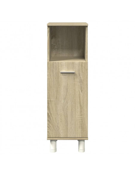 Mobile da Bagno Rovere Sonoma 30,5x30x95cm in Truciolato
