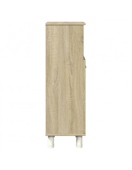 Mobile da Bagno Rovere Sonoma 30,5x30x95cm in Truciolato