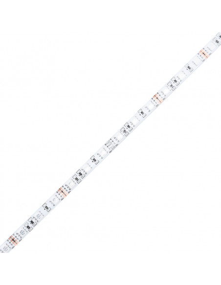 Tavolino da Salotto con LED Infinity Bianco 116x69x40 cm