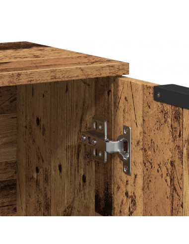 Credenza Legno Antico 60x30x70 cm in Truciolato