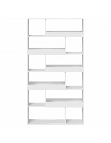 Divisorio Stanza Bianco 100x33x187,5 cm in Truciolato