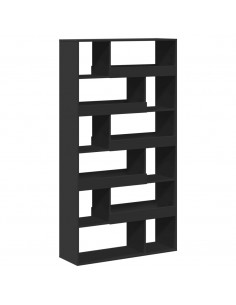 Divisorio Stanza Nero 100x33x187,5 cm in Truciolato 2