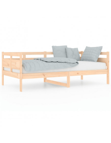 Dormeuse in Legno Massello di Pino 90x190 cm