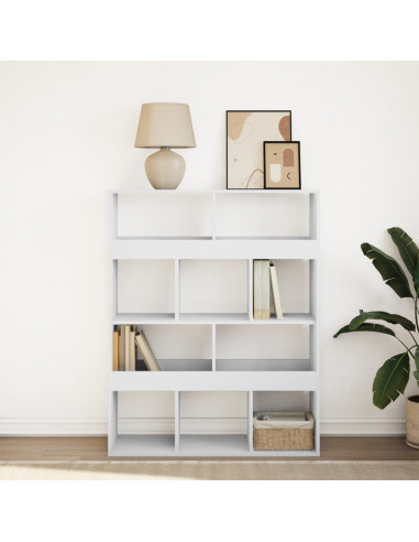 Libreria Bianca 100x33x125,5 cm in Truciolato
