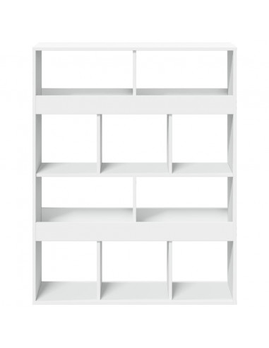 Libreria Bianca 100x33x125,5 cm in Truciolato