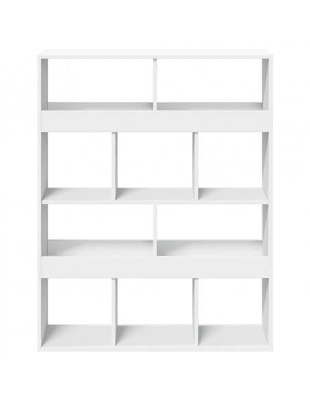 Libreria Bianca 100x33x125,5 cm in Truciolato