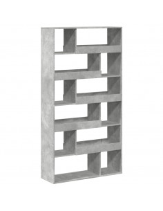 Libreria Grigio Cemento 100x33x187,5 cm in Truciolato 2