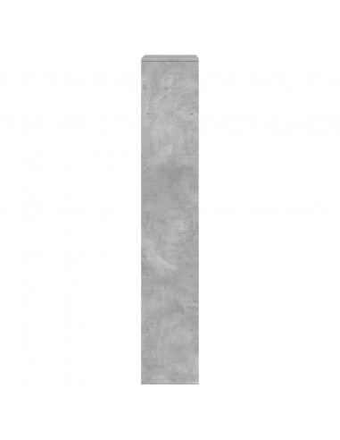 Libreria Grigio Cemento 100x33x187,5 cm in Truciolato