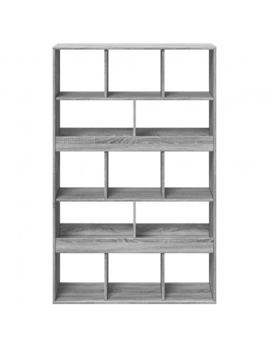 Libreria Grigio Sonoma 100x33x156,5 cm in Truciolato