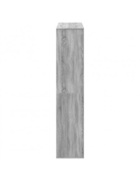Libreria Grigio Sonoma 100x33x156,5 cm in Truciolato