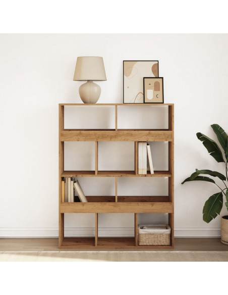 Libreria Rovere Artigianale 100x33x125,5cm in Truciolato