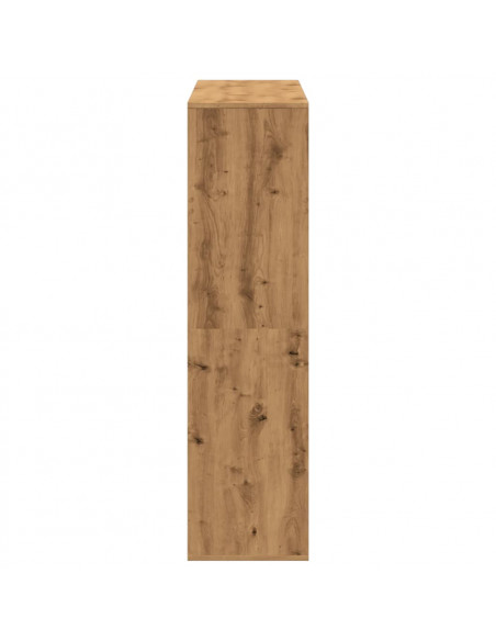 Libreria Rovere Artigianale 100x33x125,5cm in Truciolato