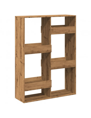 Libreria Rovere Artigianale 100x33x135 cm in Legno Multistrato