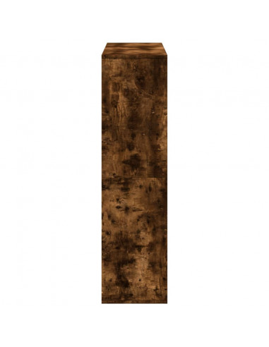 Libreria Rovere Fumo 100x33x125,5 cm in Legno Multistrato