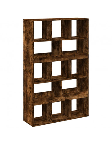 Libreria Rovere Fumo 100x33x156,5 cm in Truciolato