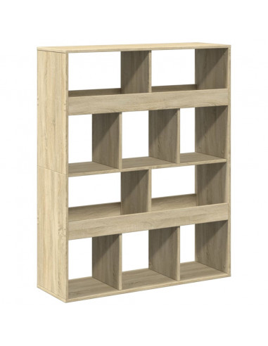 Libreria Rovere Sonoma 100x33x125,5 cm in Legno Multistrato