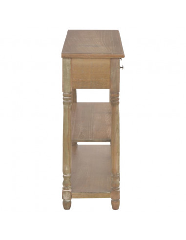 Tavolino Consolle 110x30x76 cm in Legno Multistrato